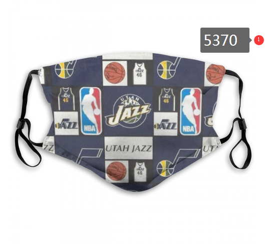 2020 NBA Utah Jazz #3 Dust mask with filter->nba dust mask->Sports Accessory